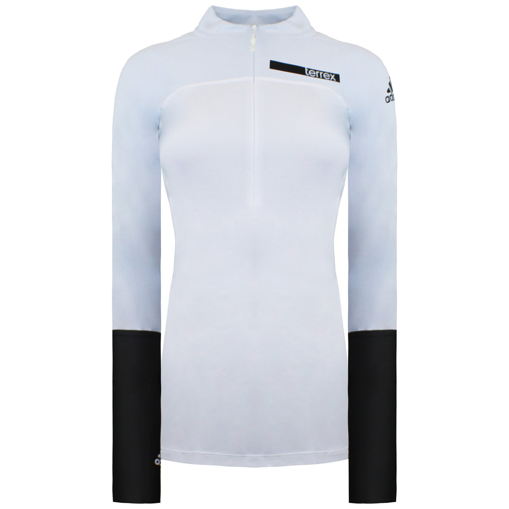 Adidas Terrex ClimaChill Womens White Track Jacket