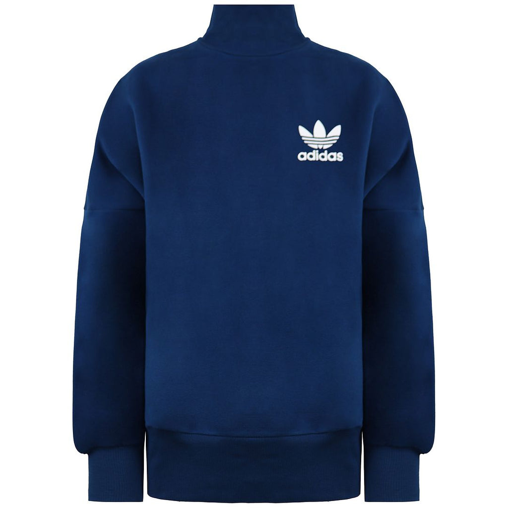 Adidas Trefoil Mens Blue Sweater