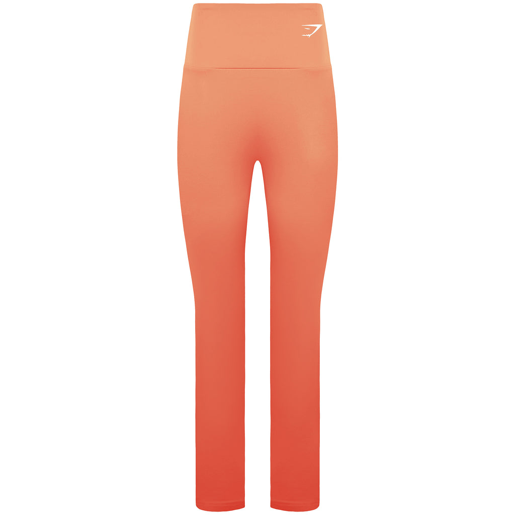 Gymshark Training Womens Orange 7/8 Leggings