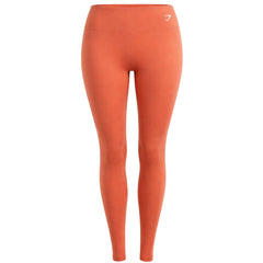Gymshark Training Womens Orange 7/8 Leggings