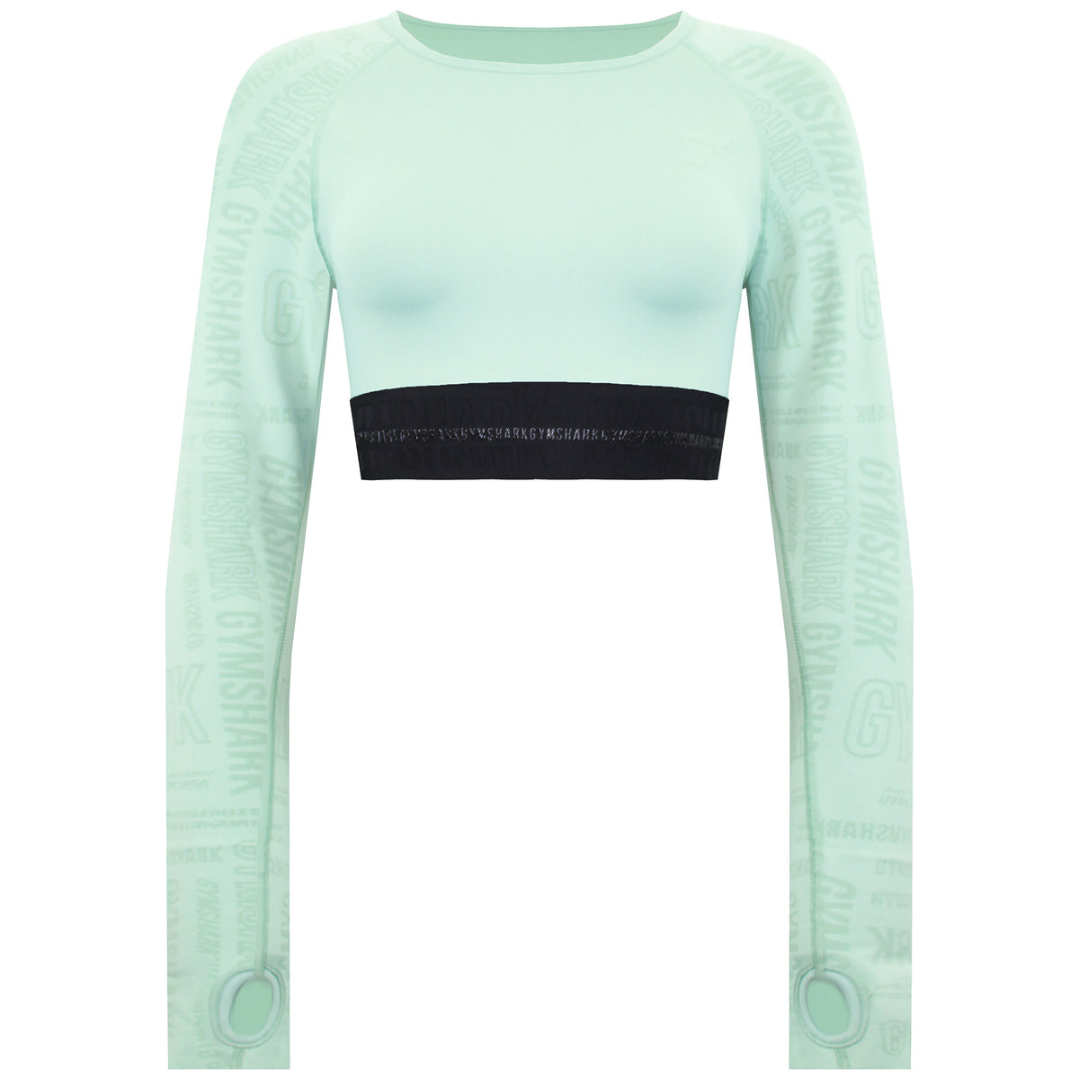 Gymshark Vision Womens Green Training Crop Top