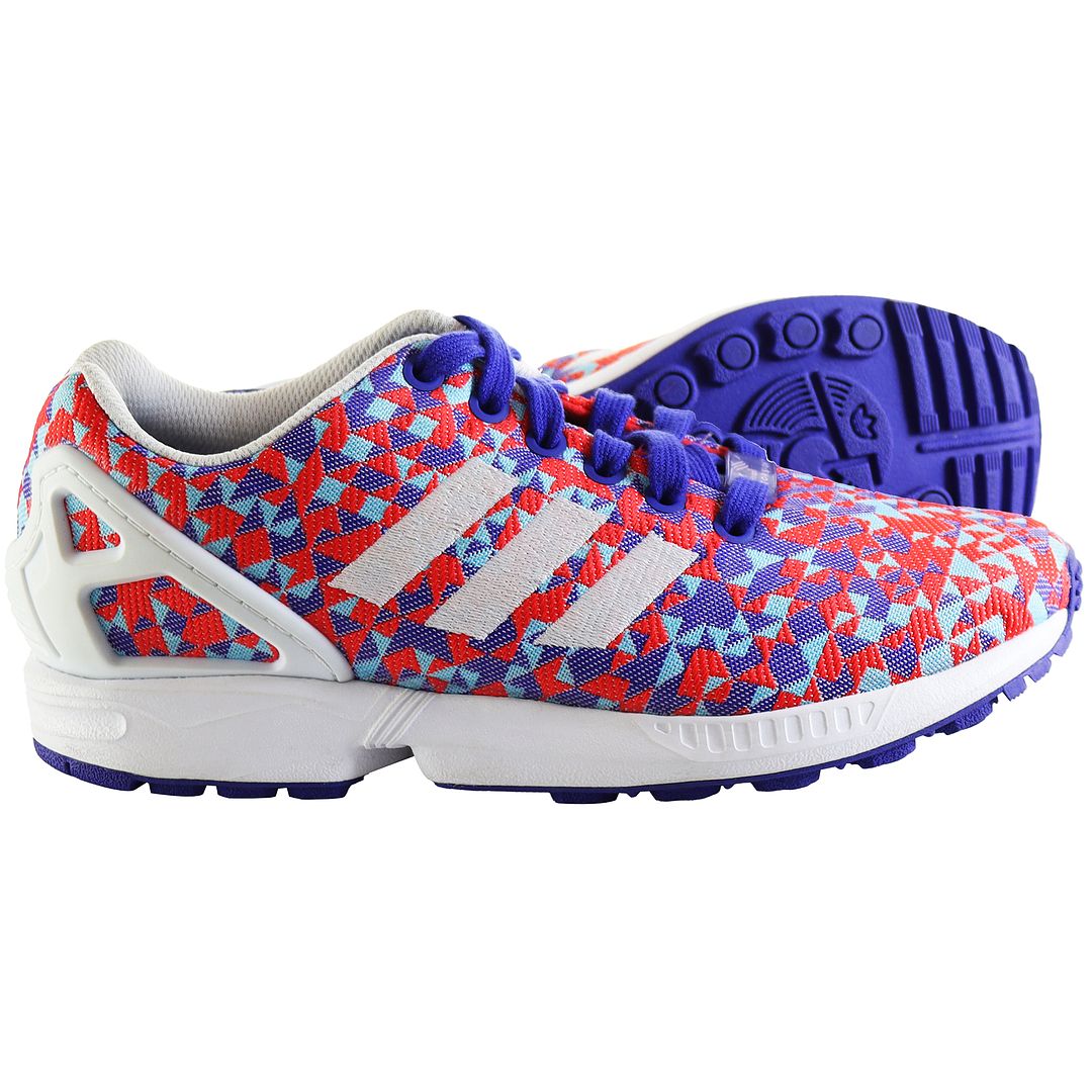 Adidas ZX Flux Weave Mens Multicoloured Trainers