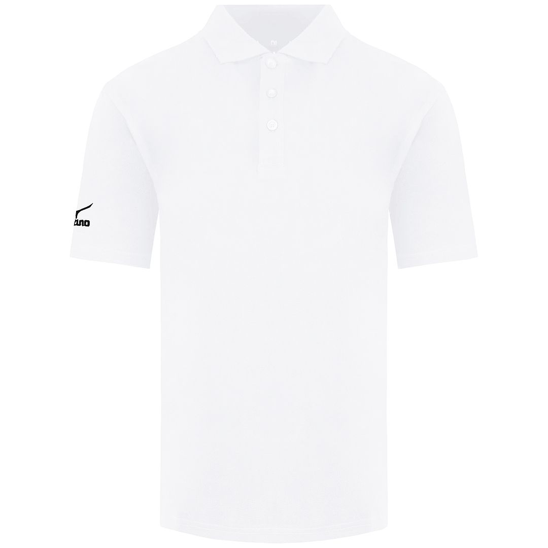 Mizuno Pro Kids White Golf Polo Shirt