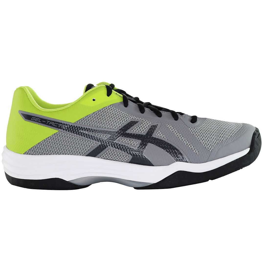 Asics Gel-Tactic Mens Grey/Green Trainers