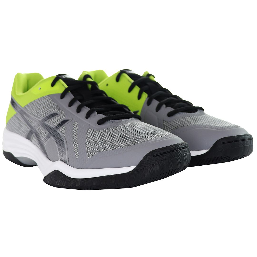 Asics Gel-Tactic Mens Grey/Green Trainers