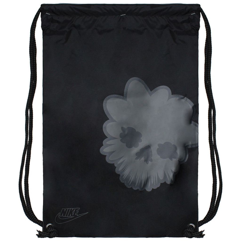 Nike Printed Black Drawstring Bag