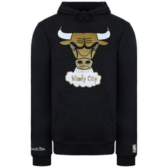 Mitchell & Ness Chicago Bulls Gold Standard Mens Hoodie