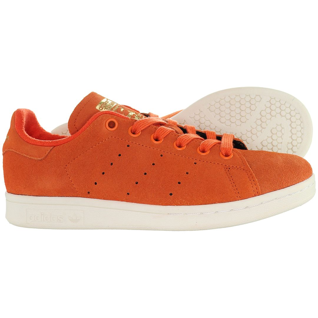 Adidas Stan Smith Mens Orange Trainers