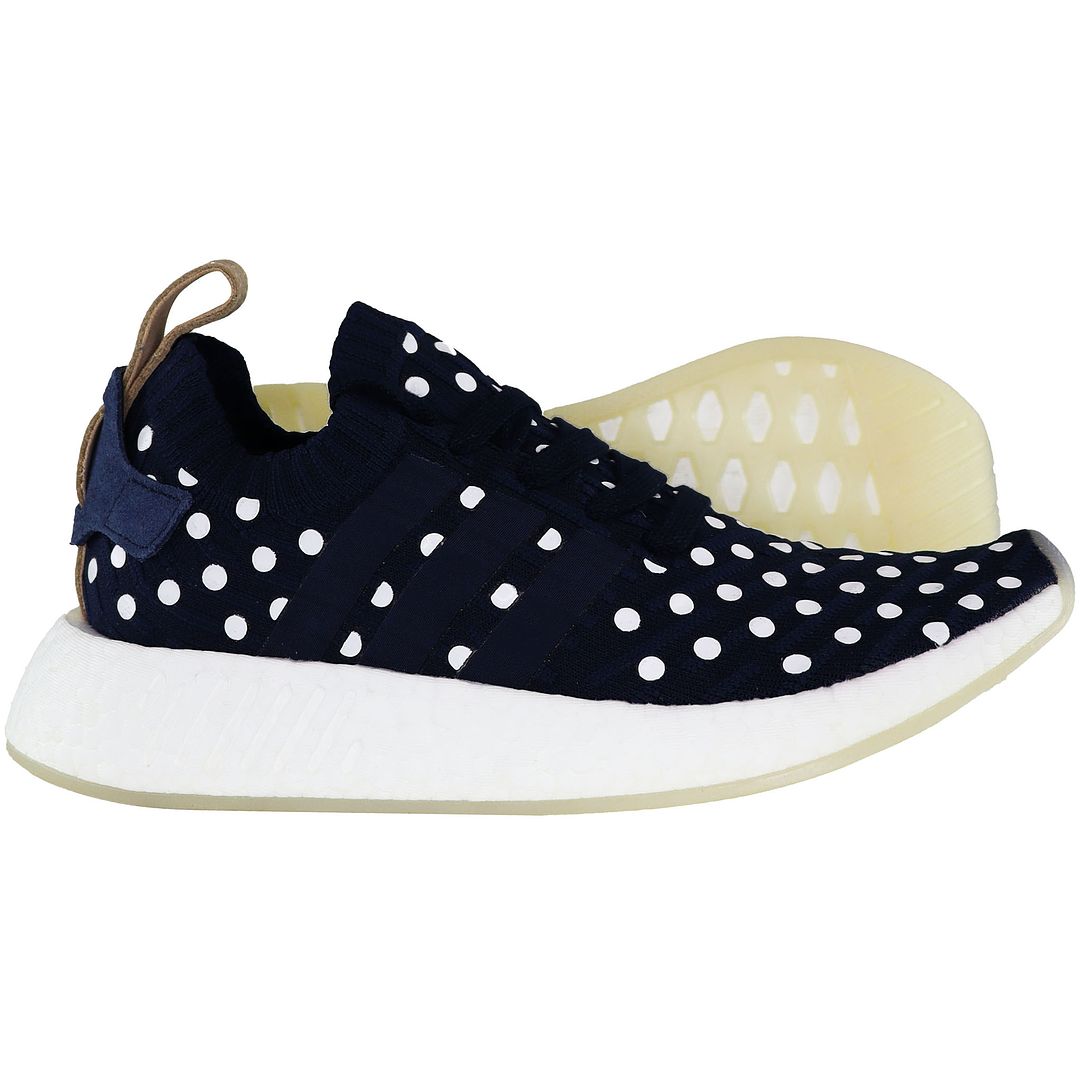 Adidas NMD_R2 Primeknit Womens Navy Trainers