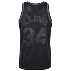 Mitchell & Ness NBA Houston Rockets Hakeem Olajuwon Mens Black Vest