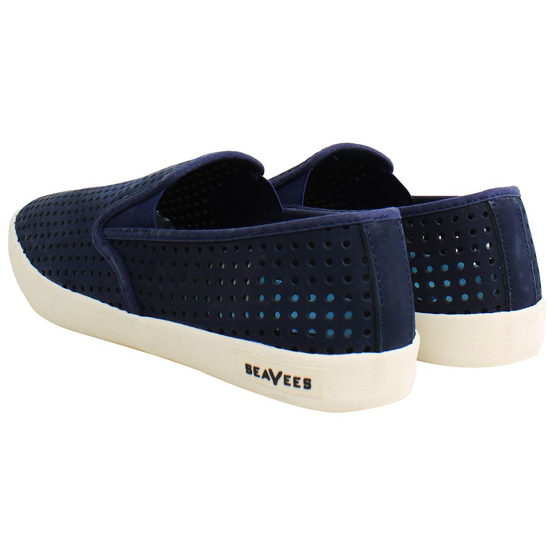 Seavees Baja Portal Mens Blue Shoes