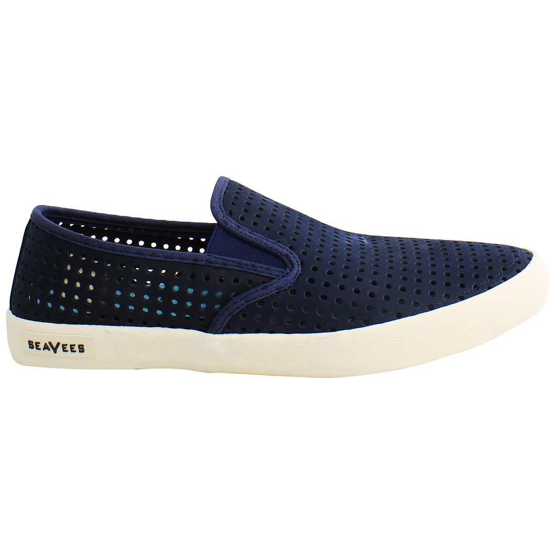 Seavees Baja Portal Mens Blue Shoes