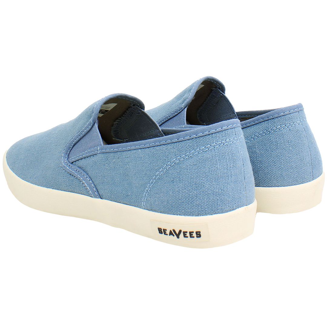 Seavees Baja Standard Mens Blue Plimsolls