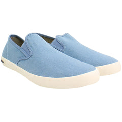 Seavees Baja Standard Mens Blue Plimsolls