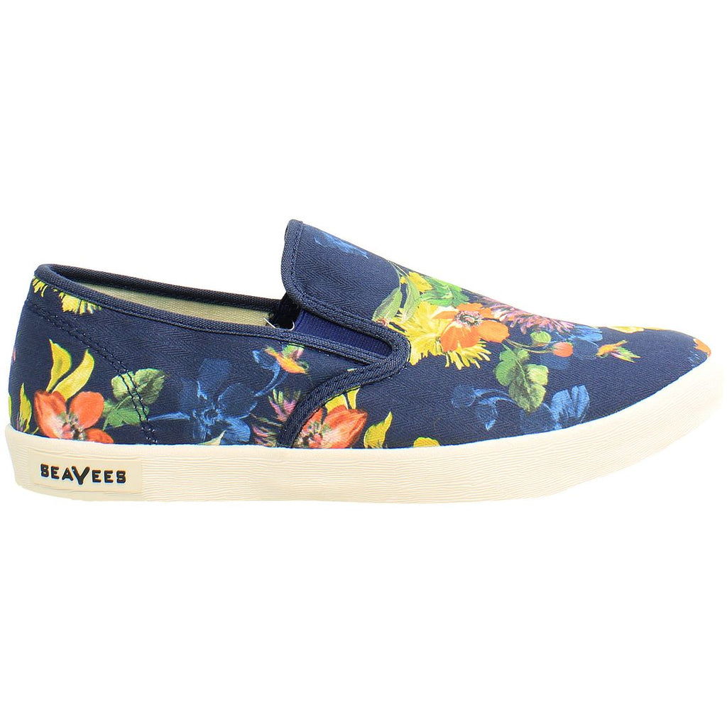 Seavess Baja Trina Turk Womens Navy Plimsolls