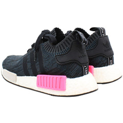 Adidas NMD_R1 Primeknit Womens Black/Blue Trainers
