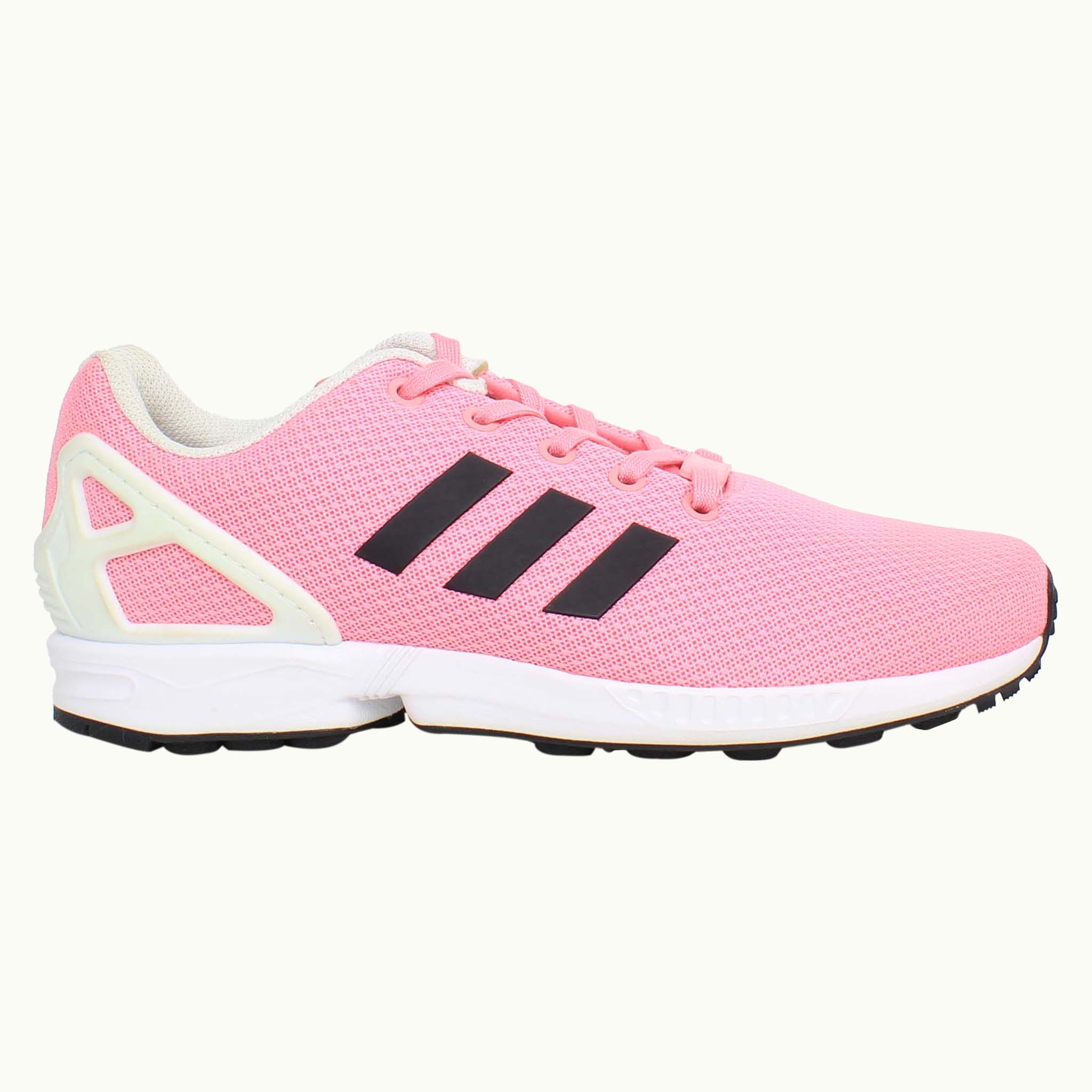 Adidas ZX Flux Kids Pink Trainers NO BOX