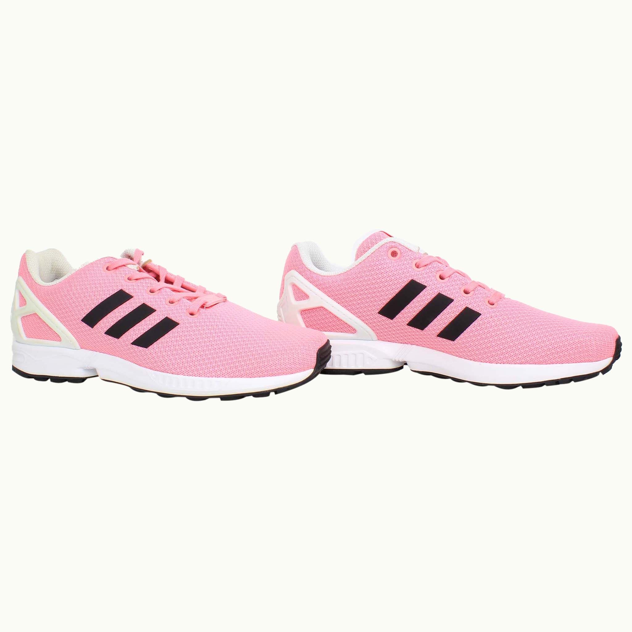 Adidas ZX Flux Kids Pink Trainers NO BOX