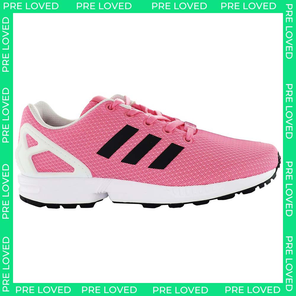 Adidas ZX Flux Kids Pink Trainers NO BOX