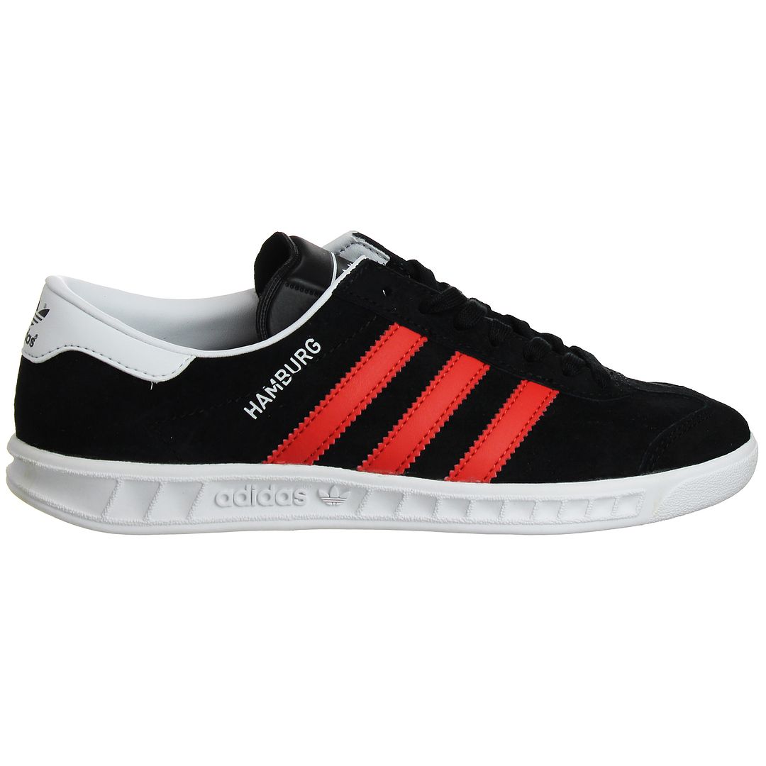 Adidas Hamburg Mens Black Trainers