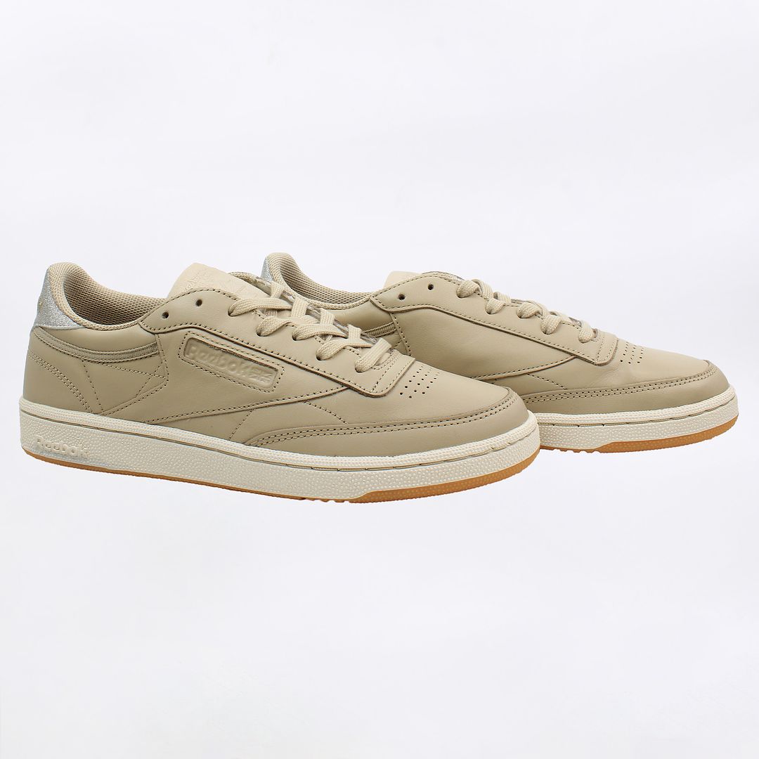 Reebok Club C 85 Diamond Womens Beige Trainers NO BOX