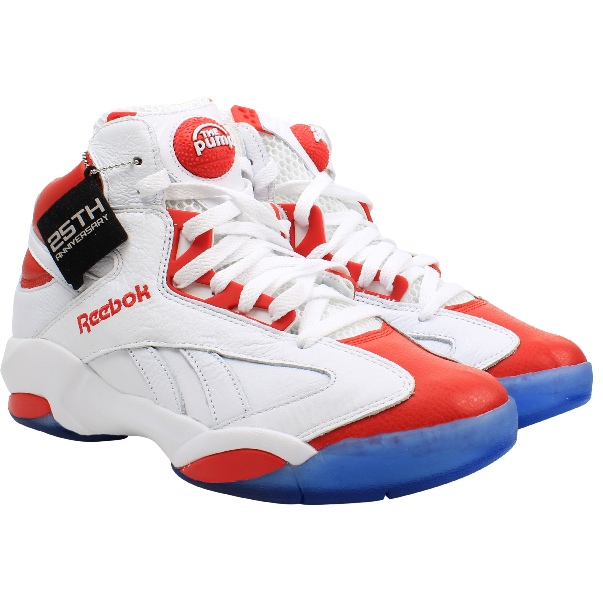 Reebok Shaq Attaq Mens White Trainers