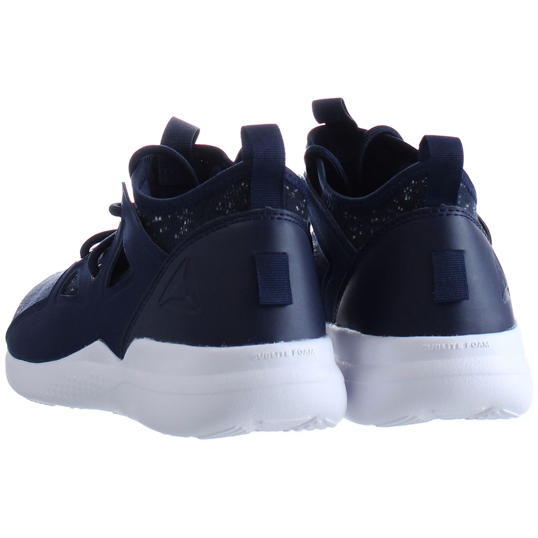 Reebok Cardio Motion Womens Navy Blue Running Trainers