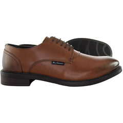 Ben Sherman Pat Mens Brown Shoes