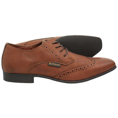 Ben Sherman Atiem Mens Brown Brogue Shoes