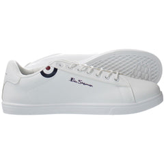 Ben Sherman Ground Mens White Trainers