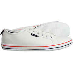 Ben Sherman Lowell Mens White Plimsolls