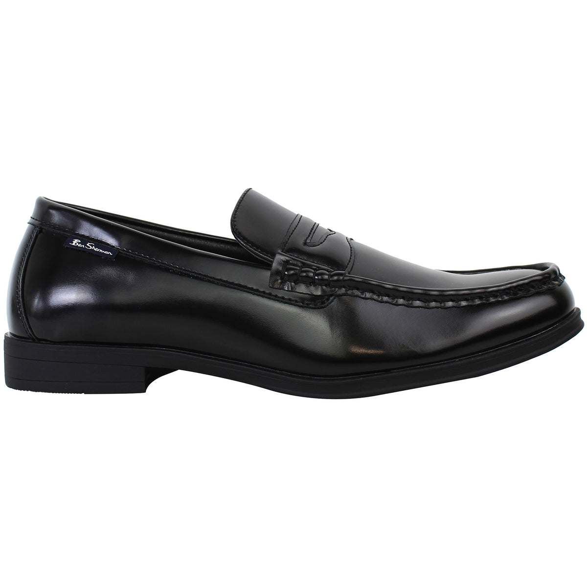 Ben Sherman Spring 2 Mens Black Boat Shoes