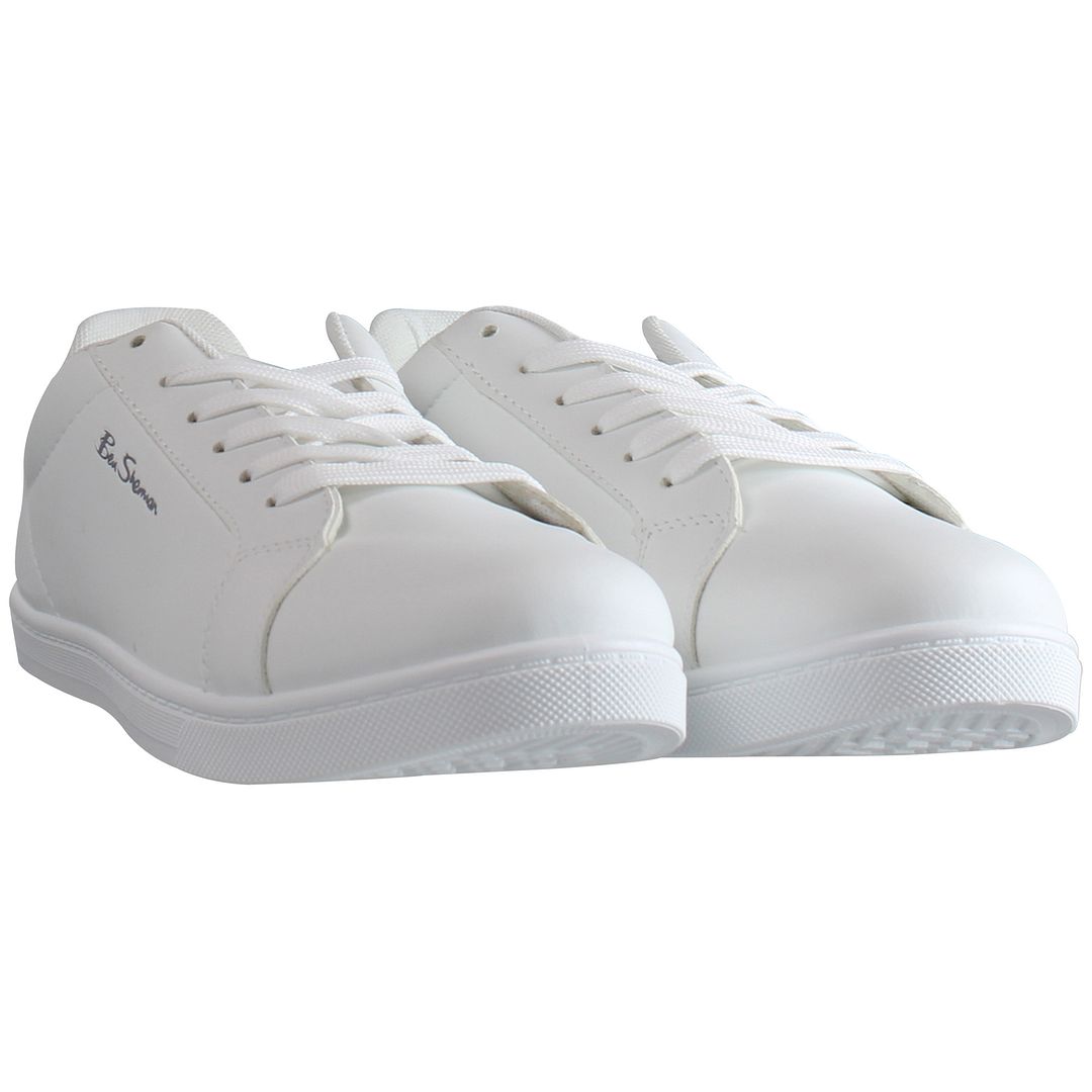 Ben Sherman Gino Mens White Trainers