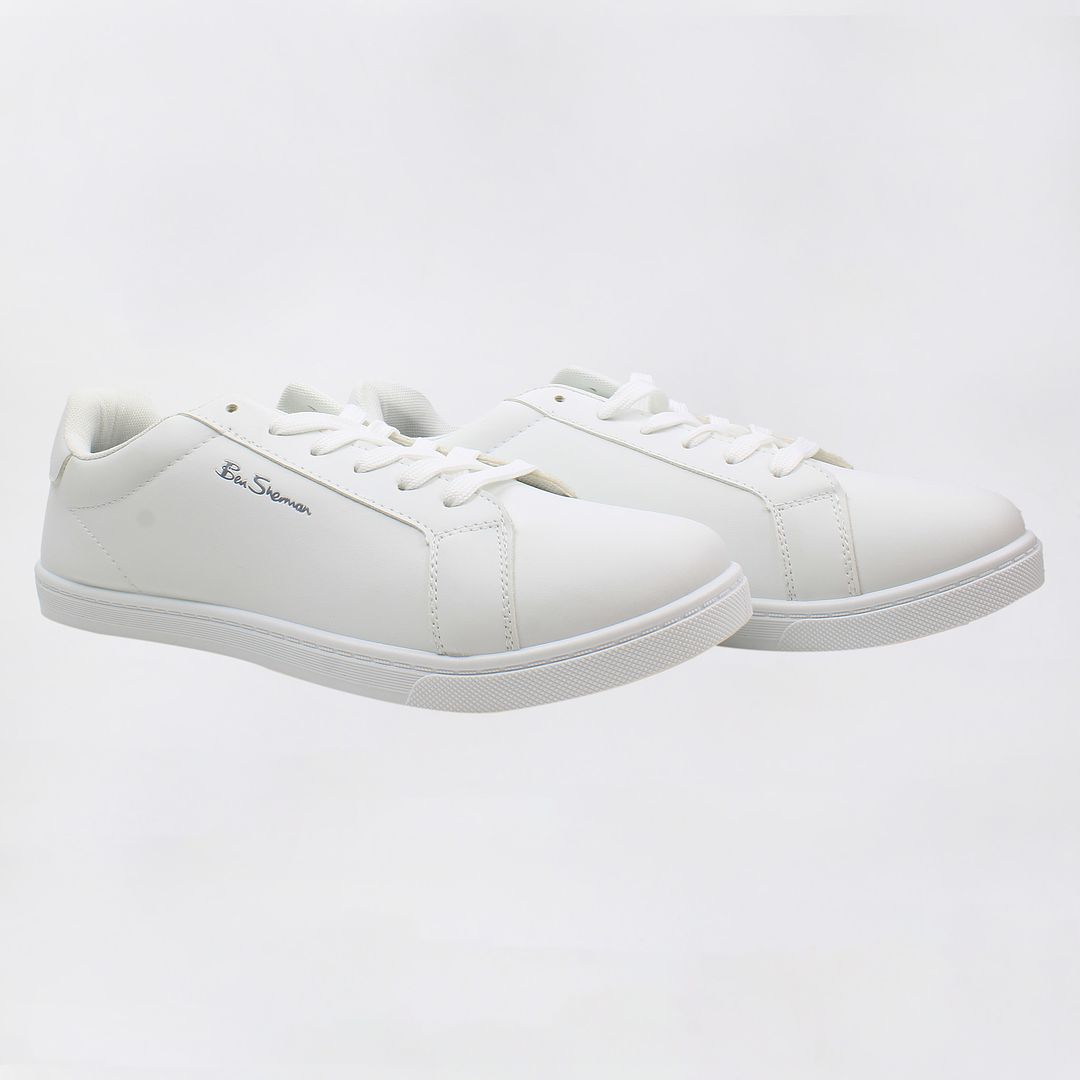 Ben Sherman Gino Mens White Trainers NO BOX