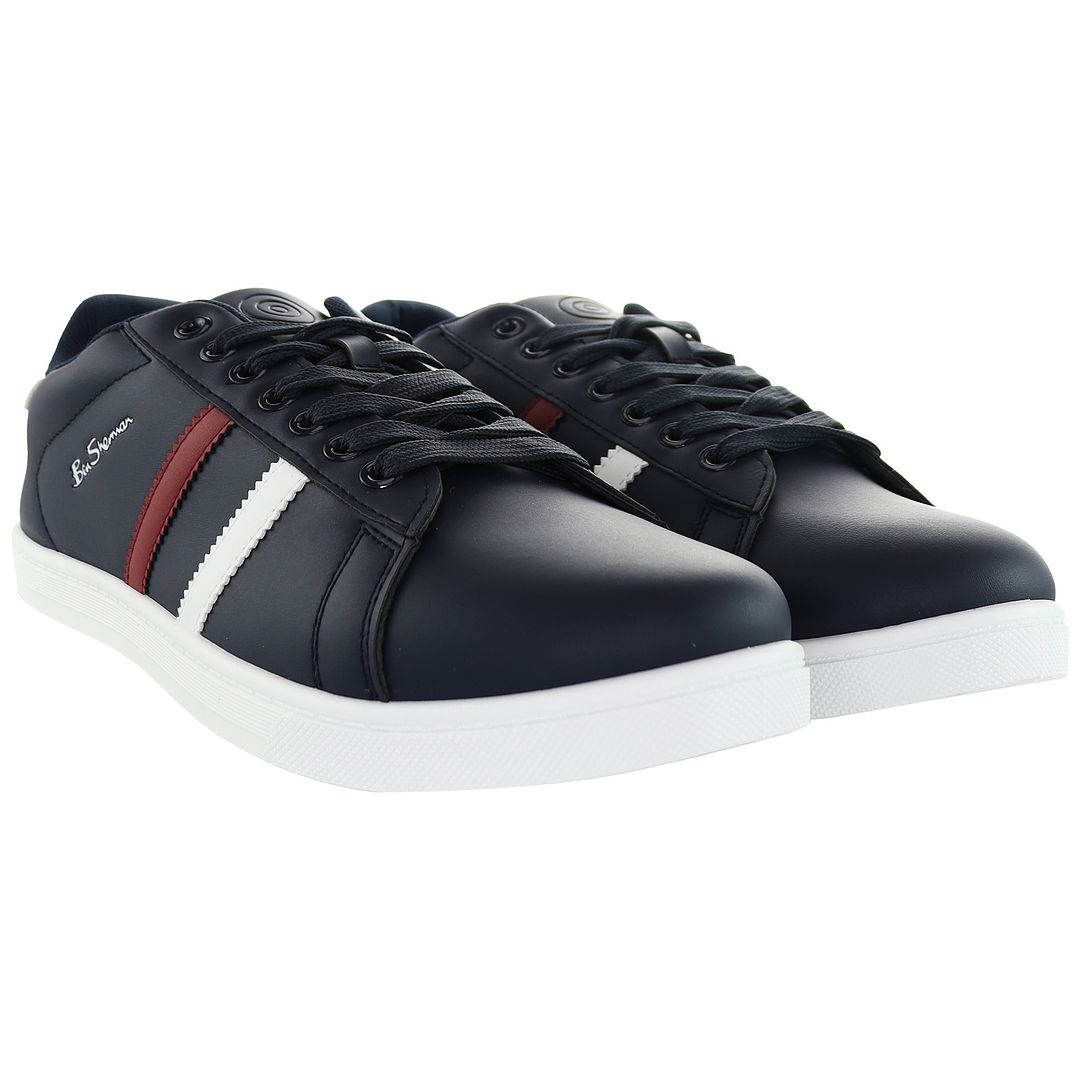 Ben Sherman Gerson Mens Navy Trainers