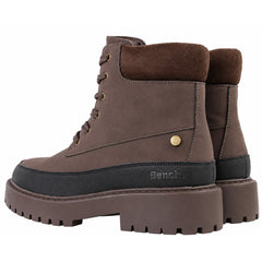 Bench Bonham Womens Dark Brown Ankle Boots