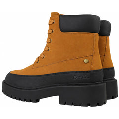 Bench Bonham Womens Tan Ankle Boots
