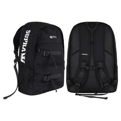 Supra Adjustable Strap Black Unisex Challenge Backpack