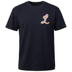 Mitchell & Ness LA Lakers First Letter Mens Black T-Shirt
