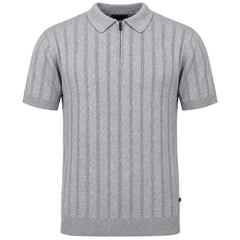 Bench Tessio Mens Light Grey Polo Shirt