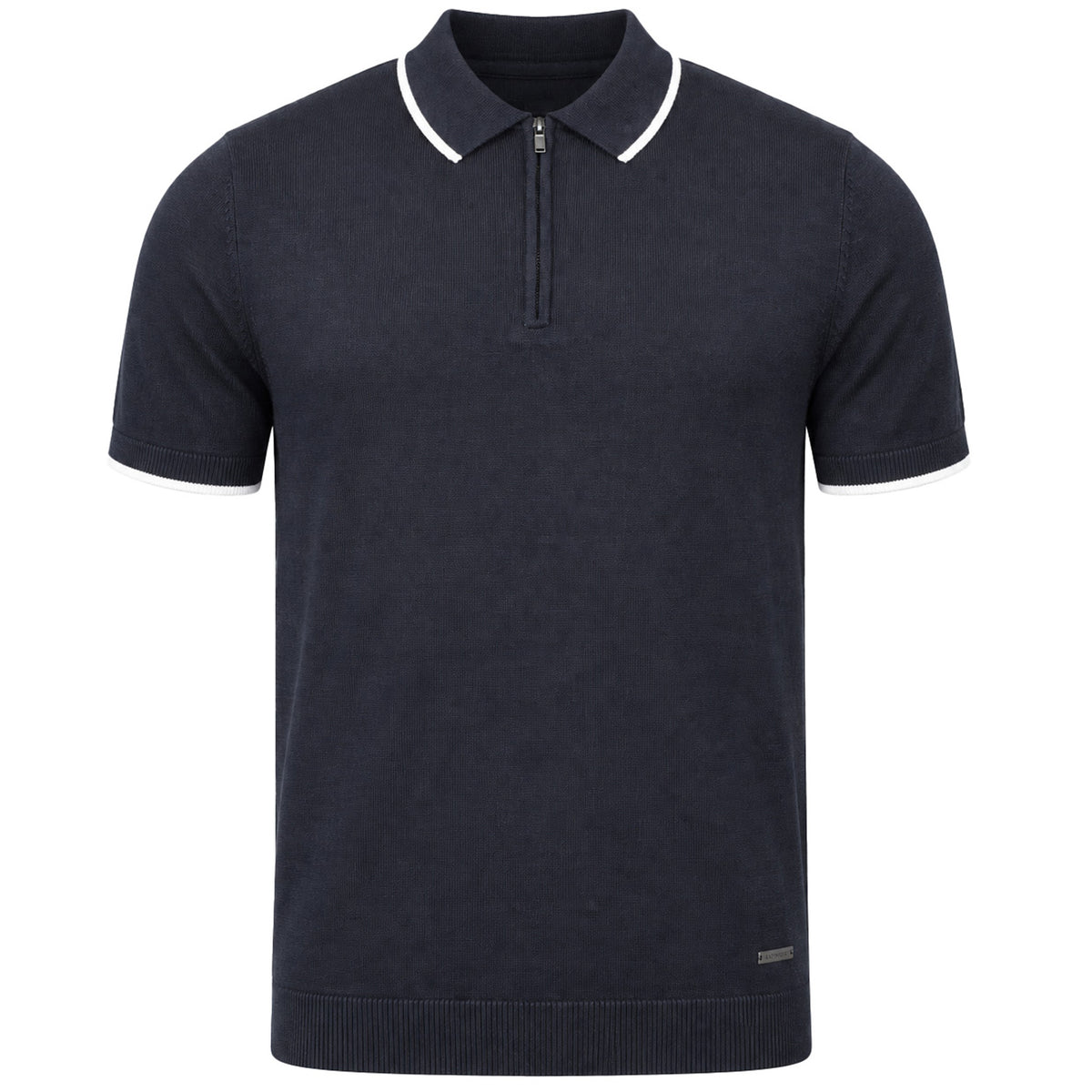 Bench Settio Mens Black Polo Shirt
