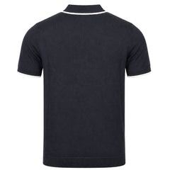 Bench Settio Mens Black Polo Shirt