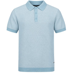 Bench Totti Mens Light Blue Polo Shirt