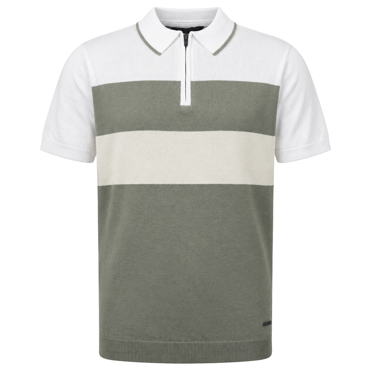 Bench Aspinn Mens Green Polo Shirt