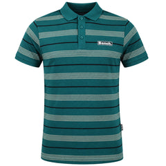 Bench Trovam Mens Dark Green Polo Shirt