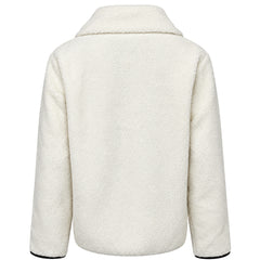 Bench Riah Womens White Fleece Jacket