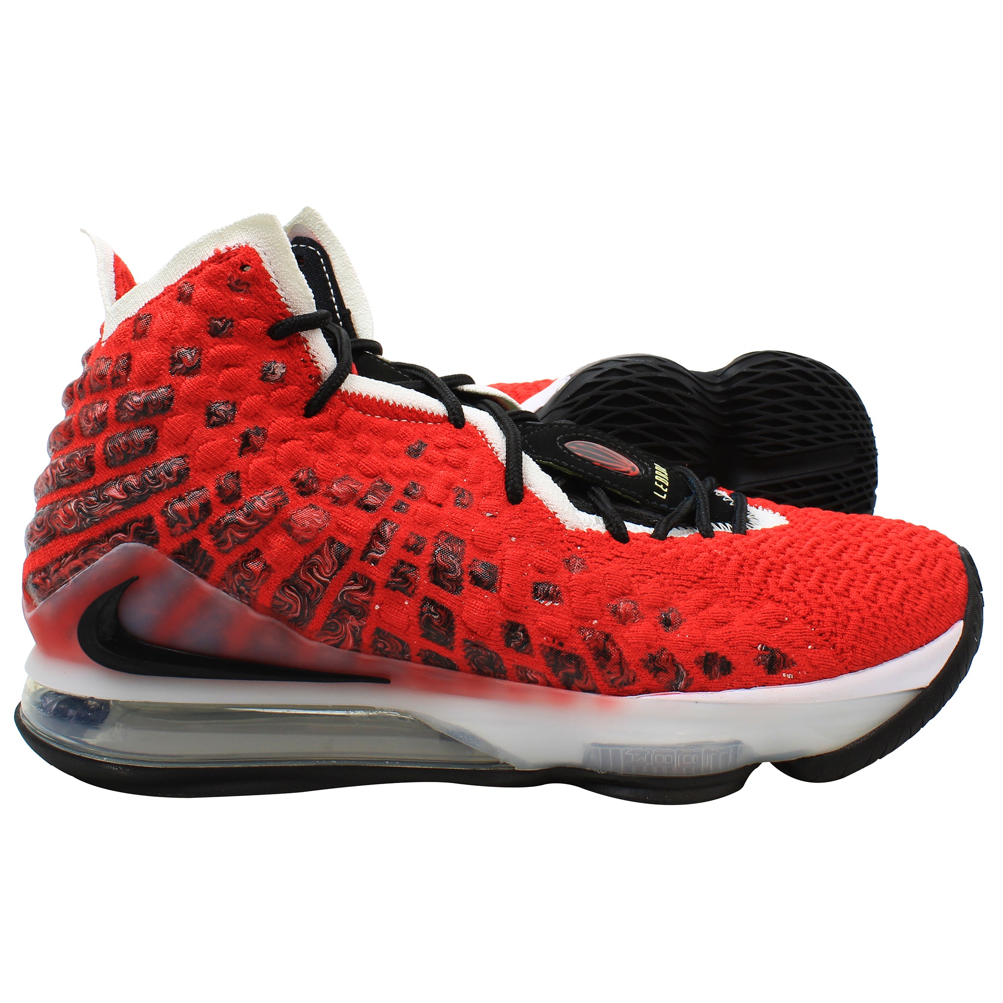 Nike Lebron XVII Mens Red Trainers