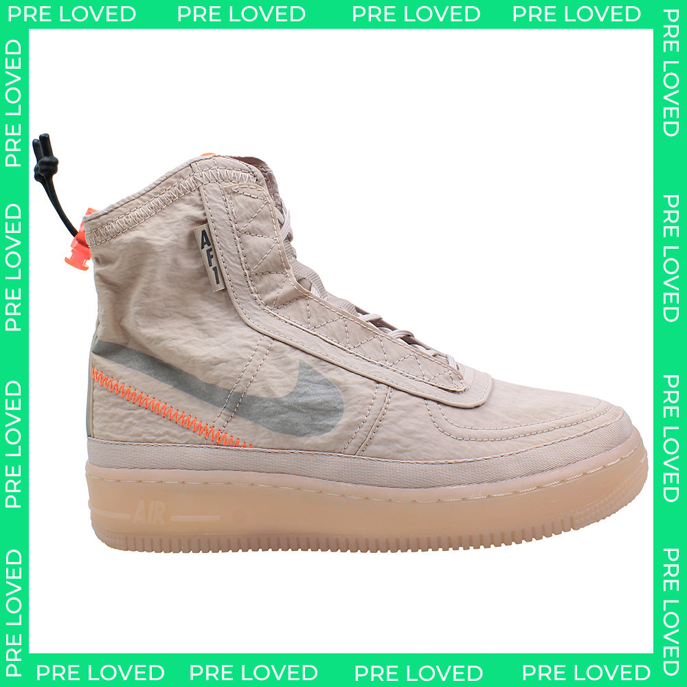 Nike AF1 Shell Womens Light Pink Trainers NO BOX