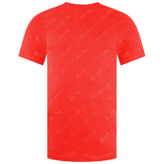 Born Rich Skript Mens Red T-Shirt