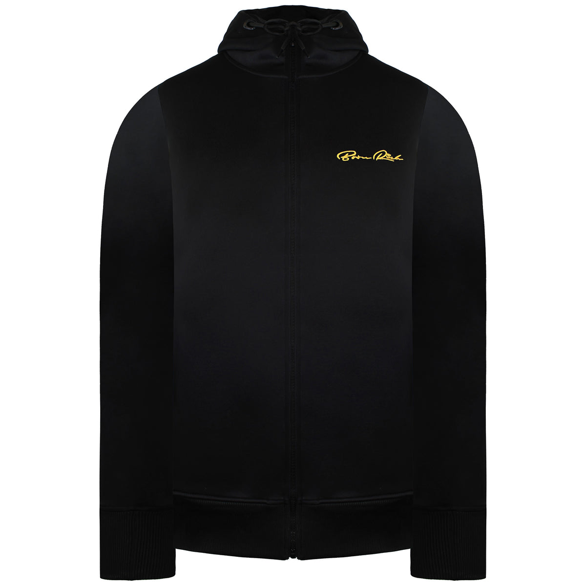 Born Rich Daprela Mens Black Track Jacket